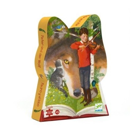 Puzzle 50 pcs "Pierre et le Loup"