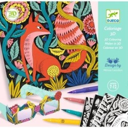 Coloriage 3D - Forêt...