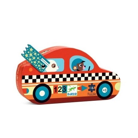 Puzzle 16 pcs - Le bolide