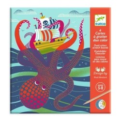 4 cartes à gratter duo...