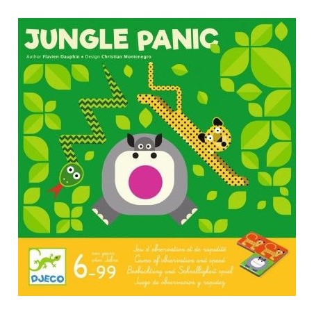 Jungle panic - Jeu d'observation et de rapidité