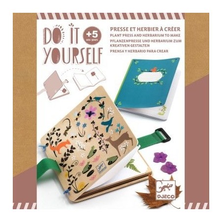 Do it yourself - Presse et herbier à créer