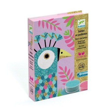 Sables et paillettes - Éblouissants oiseaux