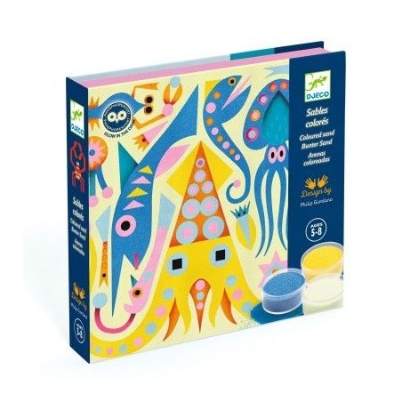 Sables colorés - Sea lights