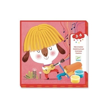 Pâte à modeler - Bouclettes et cheveux raides