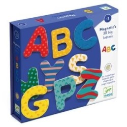 38 grandes lettres magnétique