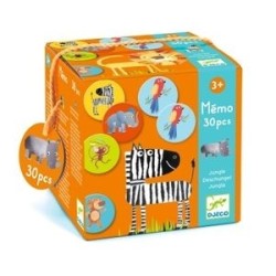 Domino 30 pcs - Jungle