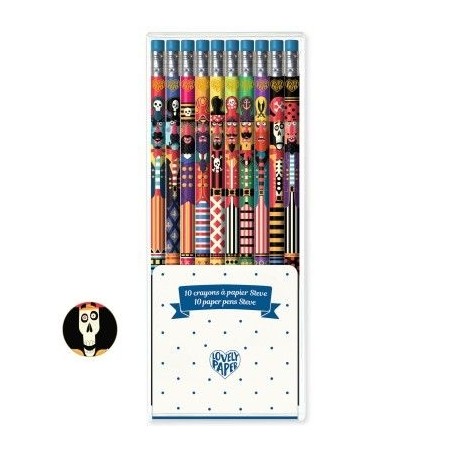 10 crayons ordinaires - Steve