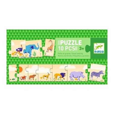 Puzzle 10 pcs - Petits et grands