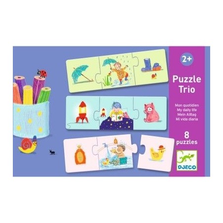 Puzzle Trio - Mon quotidien