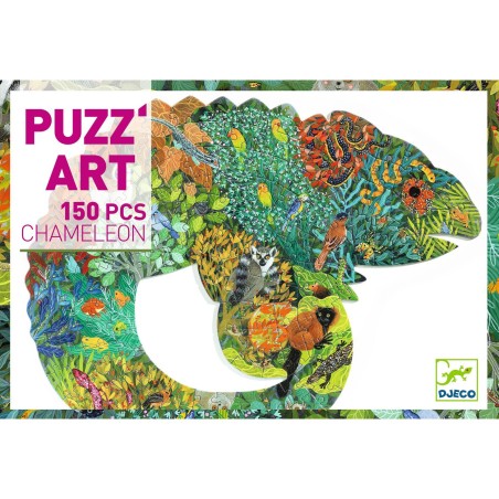 Puzz'art 150 pcs - Caméléon