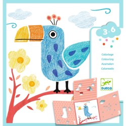 Coloriage - 3 pochoirs pour...