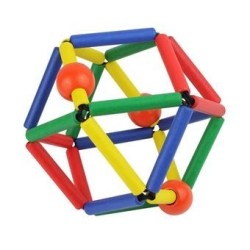 Jeu hochet flexible en bois...