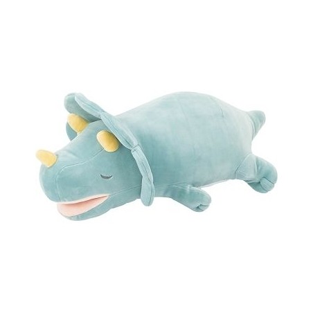 Peluche nemu nemu - Dinosaure bleu - Taille L