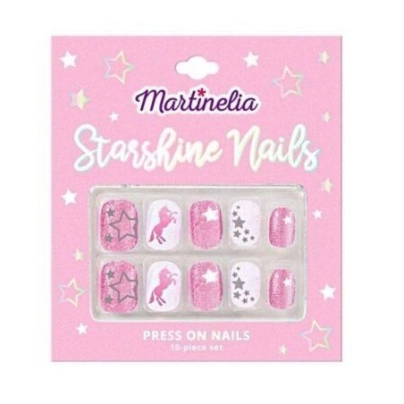 10 ongles adhésifs - Licornes
