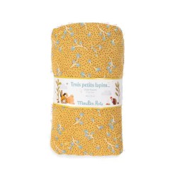 Drap housse motif floral...