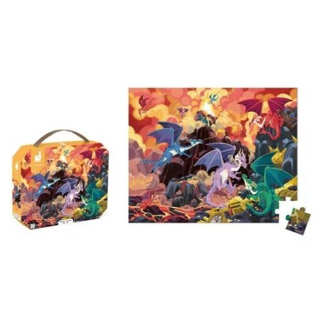 Puzzle 54 pcs - Dragons