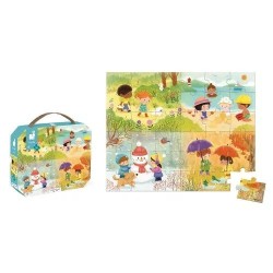 Puzzle 36 pcs - Les Saisons