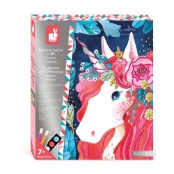 Peinture nacrée 3D - Licornes