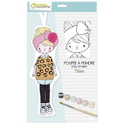 Poupée à peindre "Olivia"