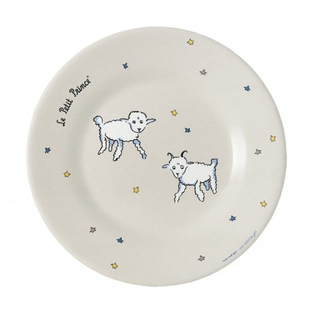 Assiette à dessert - Le Petit Prince - Mouton