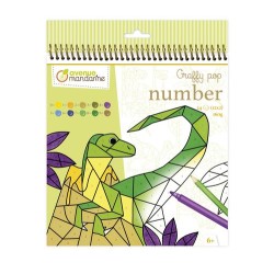 Graffy Pop Number - Dinosaures