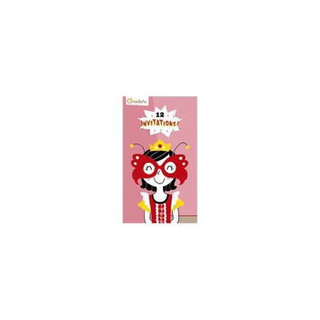 Cartons d'invitation princesses