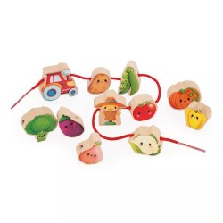 Perles à enfiler - Légumes