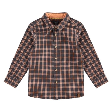Chemise à carreaux - Dark grey