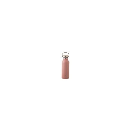 Gourde isotherme 500ml avec 2 bouchons différents - Ash Rose