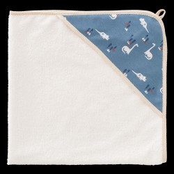 Cape de bain 75x75 cm - Dino