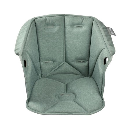 Coussin de chaise haute "Up & Down" - Sauge