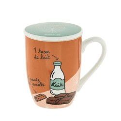 Mug avec couvercle - Mon choco