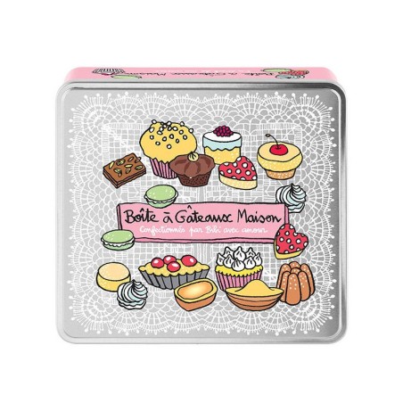 Boîte à gâteaux maison