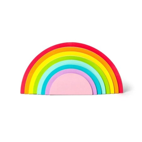 Bloc-notes adhesif - Arc-en-ciel