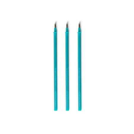 Pack de 3 recharges pour bics effaçables - Turquoise