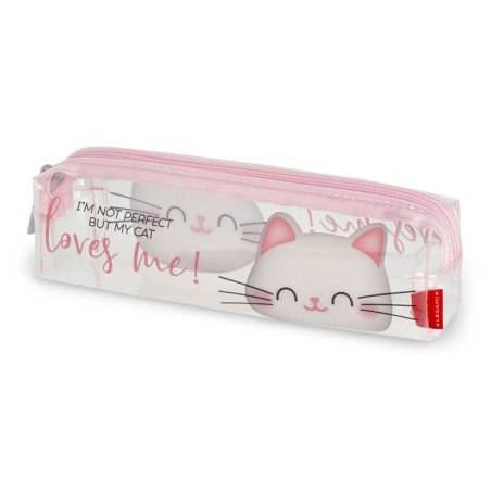 Trousse transparente - Chat