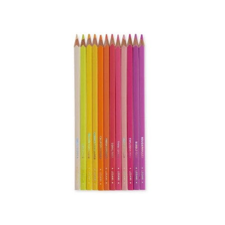Set de 12 crayons de couleur - Sunset palette