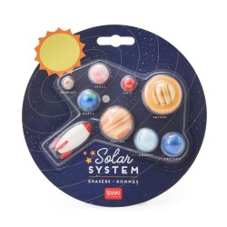 Set de 9 gommes - Espace