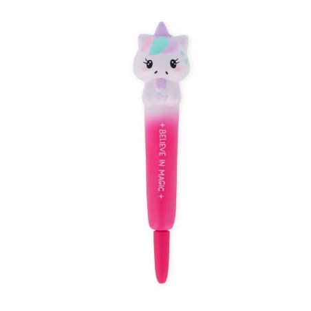 Stylo antistress - Licorne - Noir