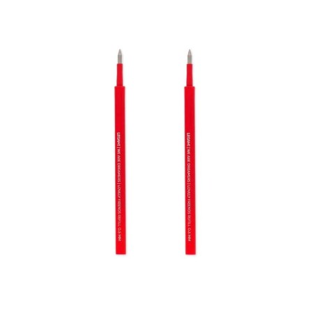 Set de 2 recharges pour stylo gel Lovely Friends - Rouge