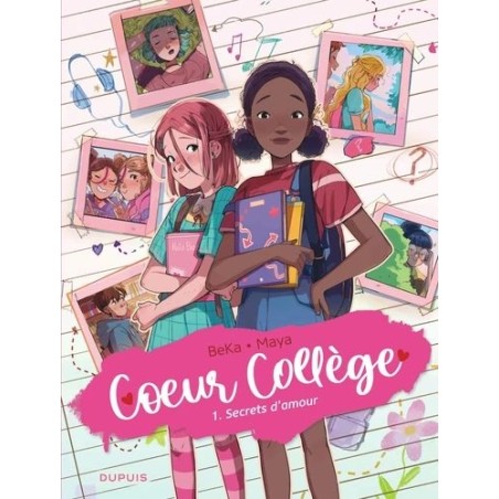 Coeur Collège - Secrets d'amour - Tome 1