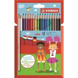 18 crayons de couleur - Color