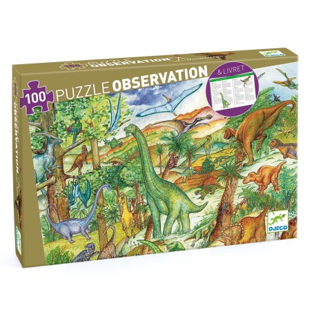 Puzzle Observation "Dinosaures"
