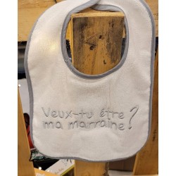 Bavoir "Veux-tu être ma...