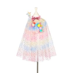 Unicorn cape + tiara + wand...