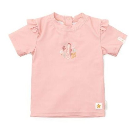 T-shirt MC anti uv - Coral sea