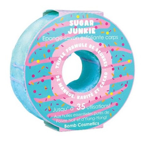 Éponge moussante et hydratante - Sugar junkie