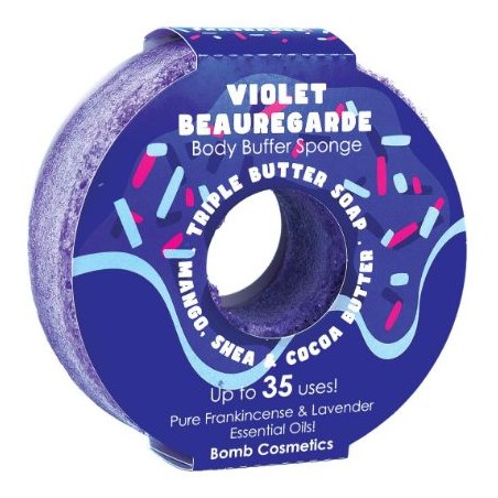 Éponge moussante et hydratante - Violet beauregarde