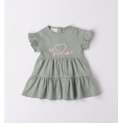 Robe fluide manches courtes...